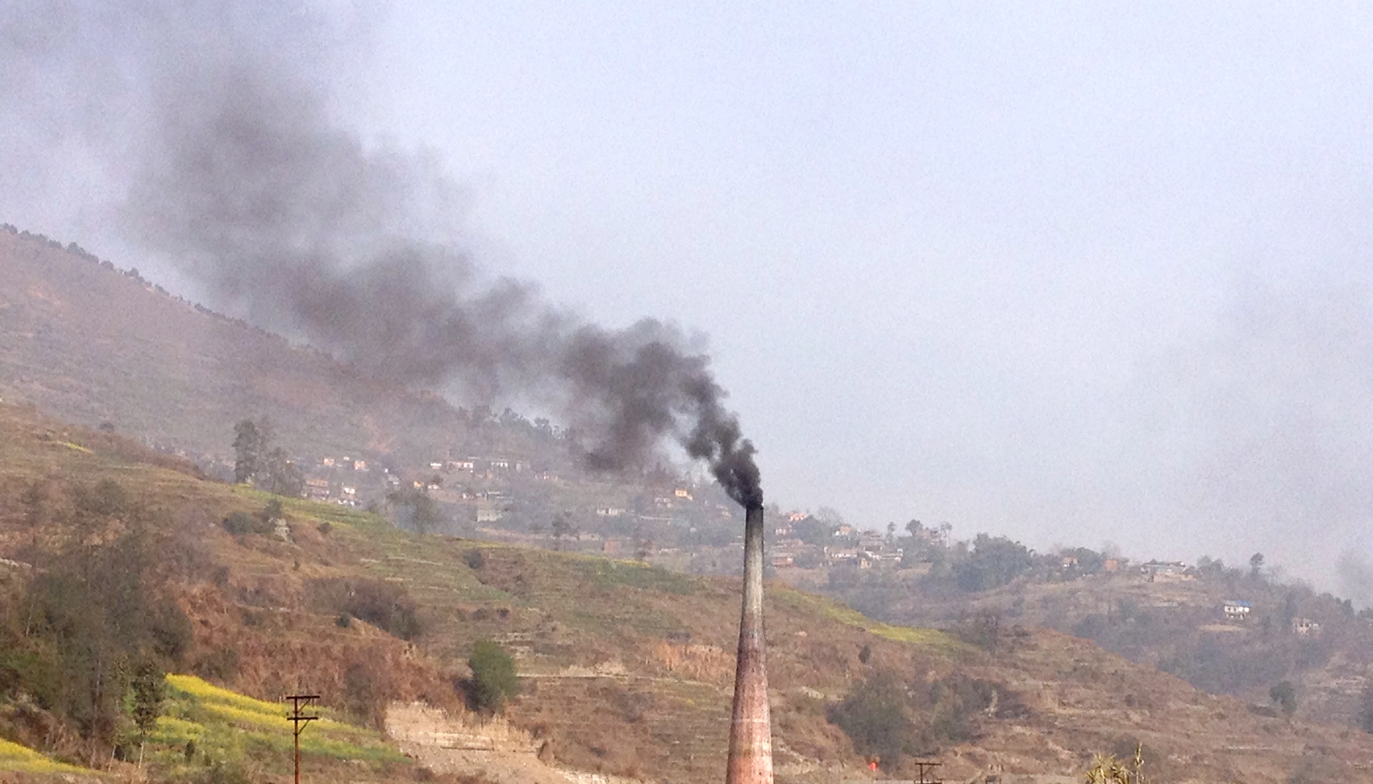 Burning toxic garbage